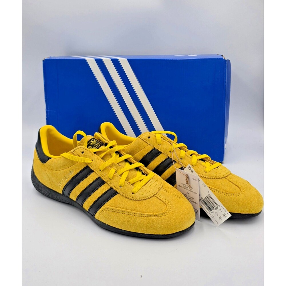 Adidas Handball Spezial Lo Pro W Yellow Black Gold KJ3627 W9 M7.5 NIB